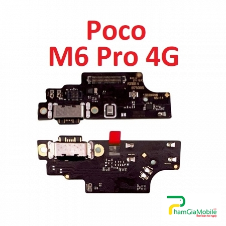 Cụm Chân Sạc Xiaomi Poco M6 Pro 4G Charger Port USBBo Main Sạc